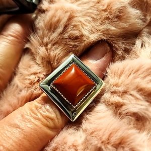 Sterling silver corral ring